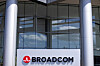 The Broadcom Limited company logo is shown outside one of their office complexes in Irvine, California, on March 4, 2021. [REUTERS]