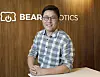 John Ha, founder and CEO of California-based Bear Robotics, poses for a photo at its Seoul office in Seongsu-dong in eastern Seoul on July 11. [PARK SANG-MOON]