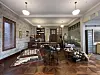 The ongoing exhibition at Simmons Terrace shows how the American brand was first established in its museum. [LEE SUN-MIN]