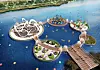 Floating gardens of the 2023 Suncheonman International Garden Expo in Suncheon, South Jeolla [SUNCHEONMAN INTERNATIONAL GARDEN EXPO]