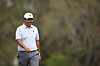 An Byeong-hun smiles on the 14th hole during the second round of The Players Championship on The Players Stadium Course at TPC Sawgrass in Ponte Vedra Beach, Florida on Friday.  [GETTY IMAGES]