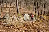 A walking trail at Mount Nochu in Gangneung, Gangwon. [KOREA TOURISM ORGANIZATION]