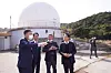 Officials from the Ministry of Agriculture, Food and Rural Affairs inspect a liquid fertilizer production plant in Gochang, North Jeolla. [SK INCHEON PETROCHEM]