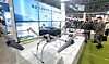 A high pressure hydrogen drone, capable of flight for hours, is exhibited by the Korean Army at the “Drone Show Korea 2023” held at Bexco, Busan, on Thursday. The exhibition, the largest drone exhibition in Asia and the seventh of its kind, hosts 172 companies at 625 booths along with conferences and experience zones. [YONHAP]