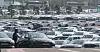 This undated file photo shows newly produced vehicles from Hyundai Motor in Ulsan waiting to be shipped to customers. [YONHAP]