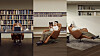 The Berex Triple Chair from Coway is shown in three positions: desk work, reading mode and full recline. [COWAY]