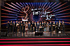 The 28 recipients for this year's Korean Popular Culture and Arts Awards pose on Thursday evening at the National Theater’s Haeoreum Grand Theater in Jung District, central Seoul. [KOREA CREATIVE CONTENT AGENCY]