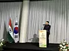 Gourangalal Das, India’s ambassador to Korea, delivers welcoming remarks at a reception celebrating the 77th Republic Day of India at Sebitseom in southern Seoul on Jan.26. [SEO JI-EUN]