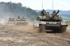 Seoul's arms procurement agency announced Saturday that Hanwha Defense and Hyundai Rotem had signed contracts with Warsaw to export K-9 self-propelled howitzers and K-2 battle tanks, the latter of which is depicted in this photo. [NEWS1]