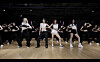A scene from the choreography video for Blackpink's ″Pink Venom″ (2022) [YG ENTERTAINMENT]