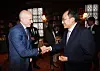 Finance Minister Choo Kyung-ho meets with foreign investors in New York on Tuesday. He is currently visiting the U.S. promoting Koreaand meeting with international officials, including the World Bank president, in Washington. [MINISTRY OF ECONOMY AND FINANCE]