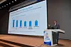 Amplify CEO Christian Magoon speaks during a press conference held in western Seoul on Tuesday. [SAMSUNG ASSET MANAGEMENT]