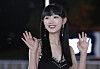 Actor Lee You-mi at a red carpet event for the 022 Blue Dragon Awards at KBS Hall in Yeongdeungpo District, western Seoul, on Nov. 11, 2021 [NEWS1]