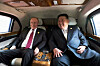 North Korean leader Kim Jong-un, right, and Russian President Vladimir Putin, who met in September during China’s Victory Day celebrations. [KOREAN CENTRAL NEWS AGENCY]