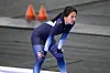 Kim Bo-reum catches her breath after the women's 3000-meter final of the SK Telecom Speed Skating Championships at Taereung International Skating Rink in Northern Seoul on Sept. 16. Kim won the event with 4:16.44. [NEWS1]