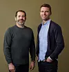 Allbirds' co-founders Joey Zwillinger, left, and Tim Brown. [ALLBIRDS]