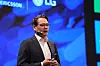 Ericsson-LG CEO Hannes Ekström speaks during a press conference in Seoul on Thursday. [ERICSSON-LG]