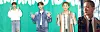 Seo Eun-kwang, from left, Lee Min-hyuk, Lim Hyun-sik and Peniel [NEWS1, CUBE ENTERTAINMENT]