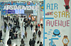 Passengers walk around the duty-free section located in Terminal 1 of Incheon International Airport. [NEWS1]