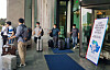Korean employees working for 143 local firms in Vietnam exit a hotel in Quang Ninh Province, northern Vietnam, on Wednesday after two weeks of mandatory quarantine. The Vietnamese government granted special entry to 340 Korean employees, all of whom were airlifted to Vietnam on two chartered flights on April 29. [YONHAP]