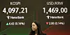 A screen in Hana Bank's trading room in central Seoul shows the Kospi opening on Dec. 16. [YONHAP]