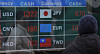 A screen at a currency exchange in Myeong-dong, central Seoul, shows currency rates on Tuesday. The Japanese yen depreciated in value to 151.92 yen against the dollar on Monday at the New York Foreign Exchange Market. This is the second lowest in value the yen has been after Oct. 21 last year, when it was traded at 151.94 yen to the dollar. Should it drop lower than the latter value, it would be at the lowest value the Japanese yen has been against the dollar in 33 years since 1990. [YONHAP]