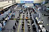 On the second day of Covid-19 vaccinations for people between the ages of 18 and 49 on Friday, people await shots at a vaccination center at the Songpa District's Sports and Culture Center in Seoul. [YONHAP]