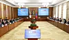 Korean parliamentary delegation participates in a meeting with Mongolian counterparts and the speaker in Ulaanbaatar on April 28. [NEWS1]