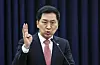 People Power Party (PPP) Rep. Kim Gi-hyeon, a contender for the PPP leadership race, speaks at a seminar at the National Assembly in Yeouido, western Seoul, on Wednesday. [KIM SEONG-RYONG]