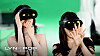 aespa's Karina and Giselle experience the group's first virtual reality (VR) concert, ″Lynk-pop: The 1st VR concert aespa″ [AMAZE VR]