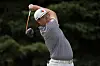 Im Sung-jae follows through on his tee shot on the second hole during the final round of the 3M Open golf tournament at the Tournament Players Club in Blaine, Minnesota on July 24. [AP/YONHAP]