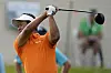 K.J. Choi hits off the 10th tee during the second round of the John Deere Classic golf tournament on July 1, 2022, at TPC Deere Run in Silvis, Illinois. [AP/YONHAP]