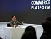 CJ Group Chairman Lee Jay-hyun during his visit to CJ ENM’s Commerce Division in Seocho District, southern Seoul, on Feb. 7. The division is best known for its commerce platform CJ OnStyle. [CJ GROUP]