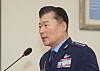 Air Force Chief of Staff Won In-choul, nominated to be the next chairman of Korea's Joint Chiefs of Staff (JCS), attends a parliamentary hearing on Friday. [YONHAP]