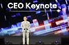Samsung SDS CEO Hwang Sung-woo speaks during his keynote speech at the company's REAL Summit 2024 held in Coex, southern Seoul, on Tuesday. [YONHAP]