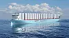 A conceptual image of a methanol-powered carrier ship to be built by Korea Shipbuilding & Offshore Engineering for Maersk. [MAERSK]