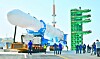 The homegrown Korea Space Launch Vehicle-II (KSLV-2), also known as Nuri-ho, is scheduled to lift off on Oct. 21 at the Naro Space Center in Goheung, South Jeolla. [KOREA AEROSPACE RESEARCH INSTITUTE]