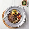 Hamburg steak made out of soy beans [HYUNDAI GREEN FOOD]