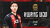 Hwang Ui-jo poses in an FC Seoul shirt in an image released by the club on Sunday.  [YONHAP]