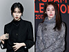 Singer IU, left, and Jiyeon of girl group T-ara [EDAM ENTERTAINMENT, ILGAN SPORTS]