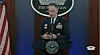 U.S. Department of Defense spokesperson Brig. Gen. Pat Ryder is seen answering questions during a daily press briefing at the Pentagon in Washington on Thursday. [YONHAP]