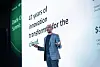 Chris Chelliah, senior vice president of technology and customer strategy for Oracle Japan and Asia Pacific, delivers a keynote at Oracle Cloud Summit 2025 at Grand InterContinental Seoul Parnas in southern Seoul on Feb. 11. [ORACLE KOREA]