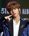 Park Ji-hoon poses during a showcase event for his fifth mini album 'Hot&Cold' at a venue in Gangnam District, southern Seoul on Oct. 28, 2021. [NEWS1]