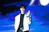 Yoon San-ha of boy band Astro at a press showcase on Aug. 6. [DANIELA GONZALEZ PEREZ]