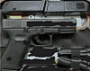 A picture of a pistol was uploaded in an online post Sunday that threatened to kill President Yoon Suk Yeol. [SCREEN CAPTURE]