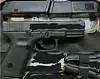 A picture of a pistol was uploaded in an online post Sunday that threatened to kill President Yoon Suk Yeol. [SCREEN CAPTURE]