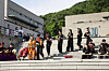 Lutgardo Luza Labad, Benicio D. Sokkong and Jallaludin M. Casnor perform at Seoul Institute of the Arts. [SEOUL INSTITUTE OF THE ARTS]