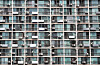 Air conditioners installed on an apartment in Gwanak District, Seoul, on Tuesday. As temperatures continue to rise, air conditioner user has led to a spike in energy consumption. [YONHAP]