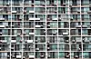Air conditioners installed on an apartment in Gwanak District, Seoul, on Tuesday. As temperatures continue to rise, air conditioner user has led to a spike in energy consumption. [YONHAP]