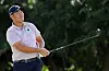 An Byeong-hun plays his shot from the fifth tee during the final round of the Sony Open in Hawaii at Waialae Country Club on Jan. 15, 2023. [GETTY IMAGES]